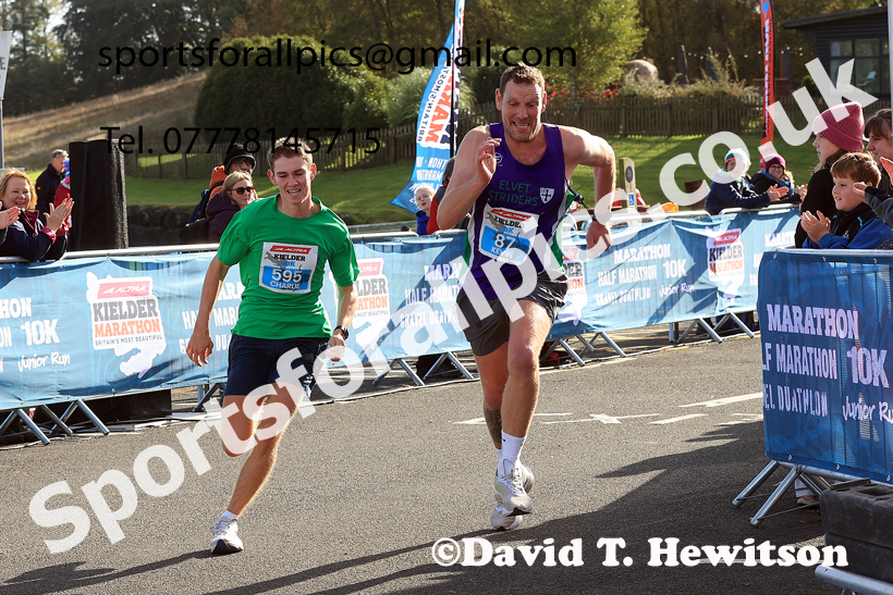 Altra Kielder 10k Road Race, Sunday, October 5th. 2025 Altra Kielder Marathon, Half Marathon and 10k. Photo: David T. Hewitson/Sports for All Pics
